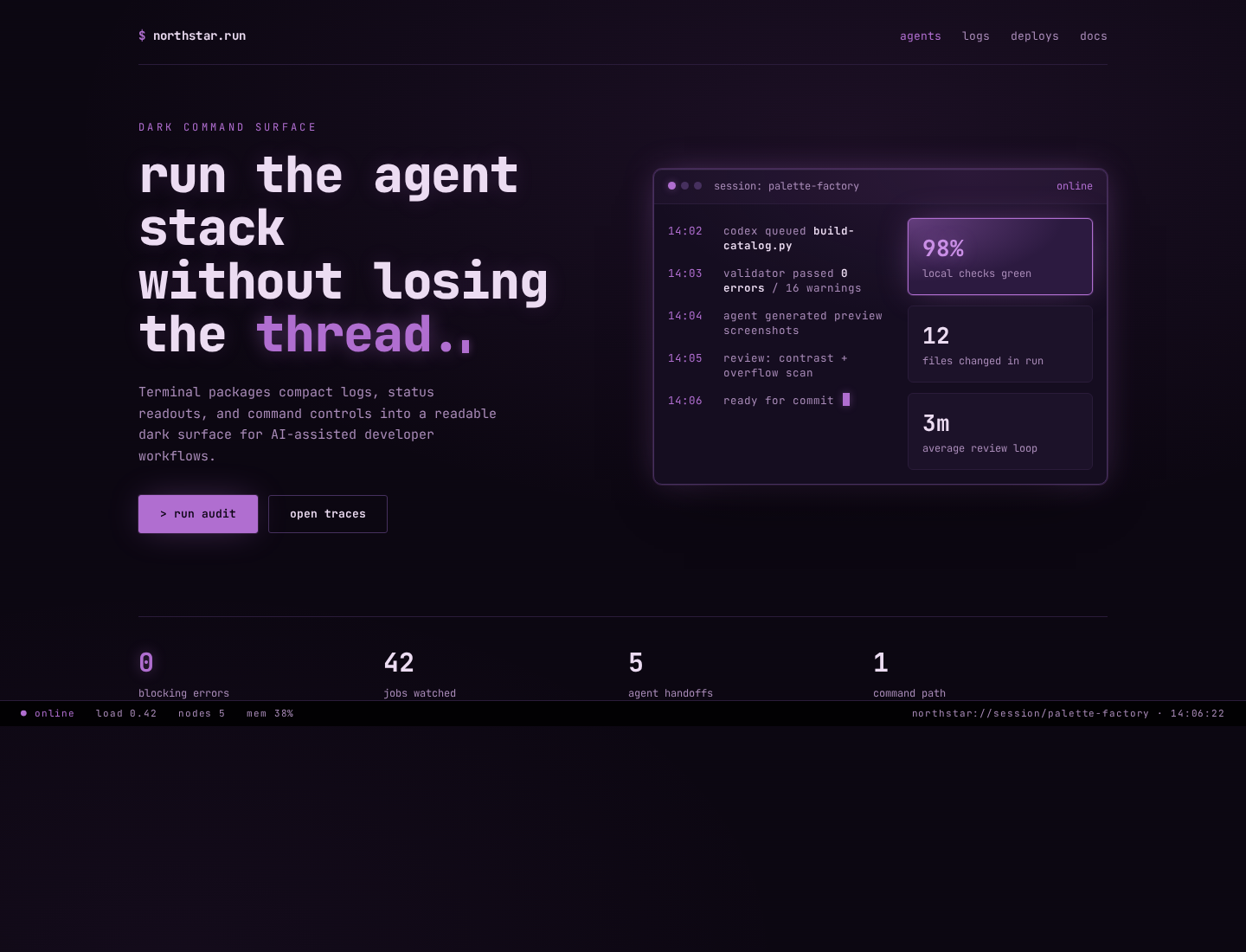 Violet Cyber preview screenshot